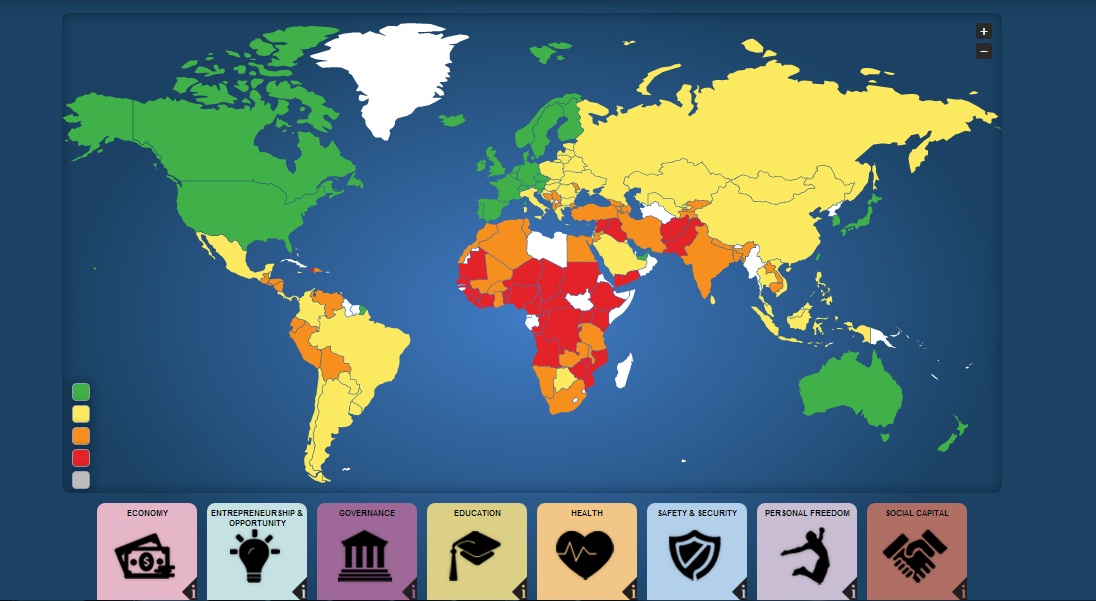 Denmark world's second most prosperous country