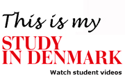 Watch videos: What international students think about studying in Denmark