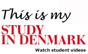 Watch videos: What international students think about studying in Denmark