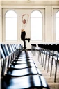 STDK. Girl Dancing on Chairs